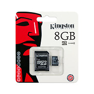 Tarjeta Kingston de memoria MicroSD de 8 GB